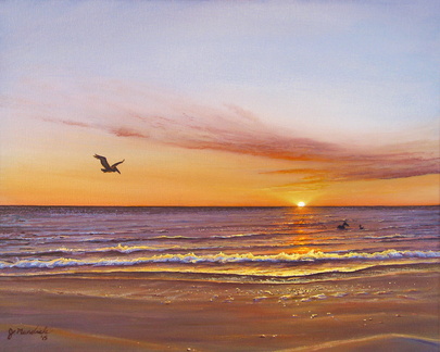 Sunset on the Gulf