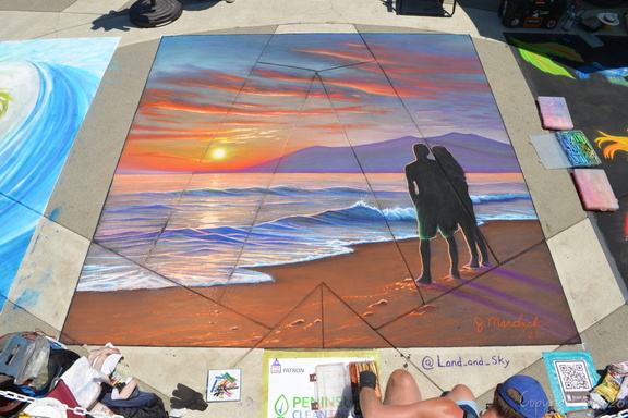 Redwood City Chalk Art - 2023