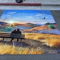 Mountain View Chalk Art - 2023