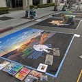 Mountain View Chalk Art - 2023