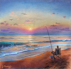 Luna Park Chalk Art - 2024