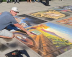 Pleasant Hill Chalk Art (selfie) - 2023 Pleasant Hill Chalk Art (selfie) - 2023