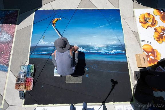 Redwood City Chalk Art - 2025