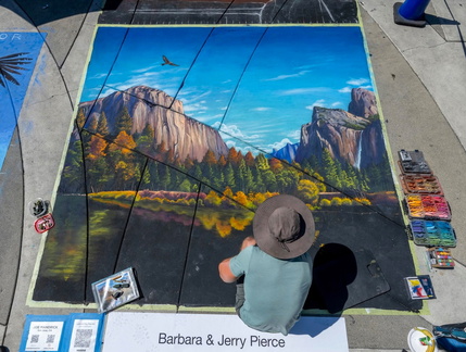 Redwood City Chalk Art - 2026